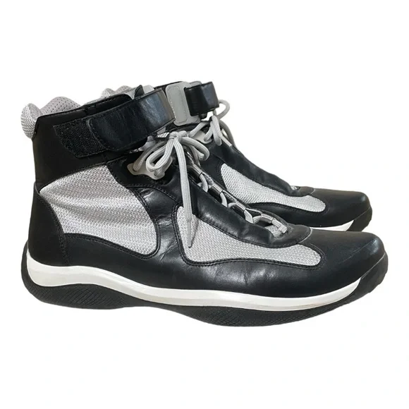 Prada | Shoes | Prada Americas Cup High Top Sneakers 1 Black Prada | Shoes | Prada Americas Cup High Top Sneakers 1 Black